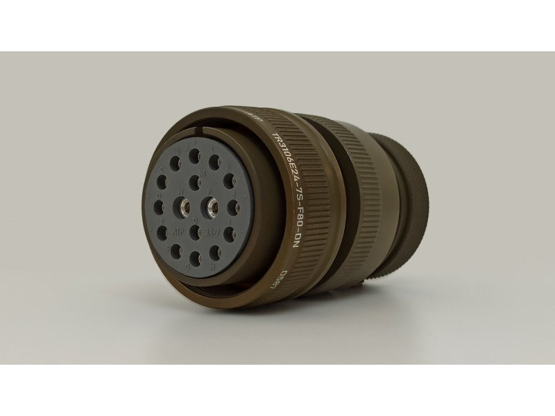 Конектор CA3106E24-7S-F80-DN