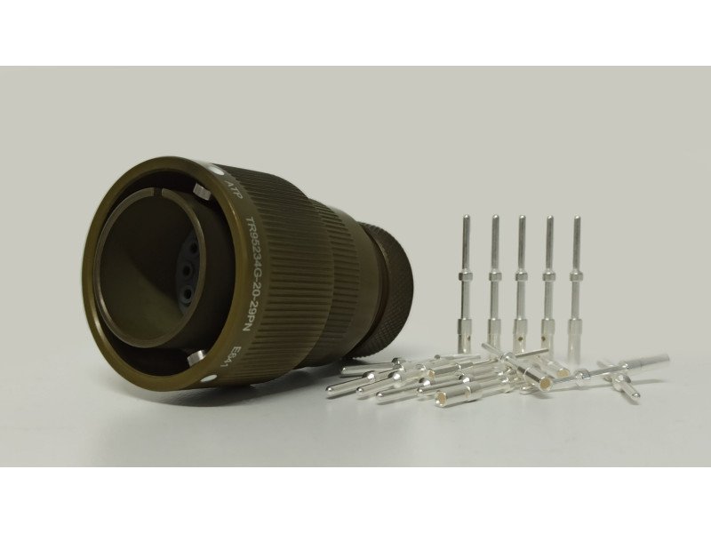 Конектор VG95234G-20-29PN CA3106E20-29PB-02 Конектор VG95234G-20-29PN CA3106E20-29PB-02