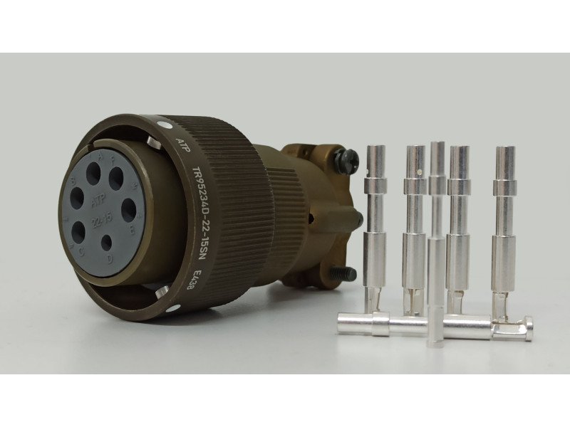 Конектор VG95234D-22-15SN CA3106E22-15SB-F80 Конектор VG95234D-22-15SN CA3106E22-15SB-F80
