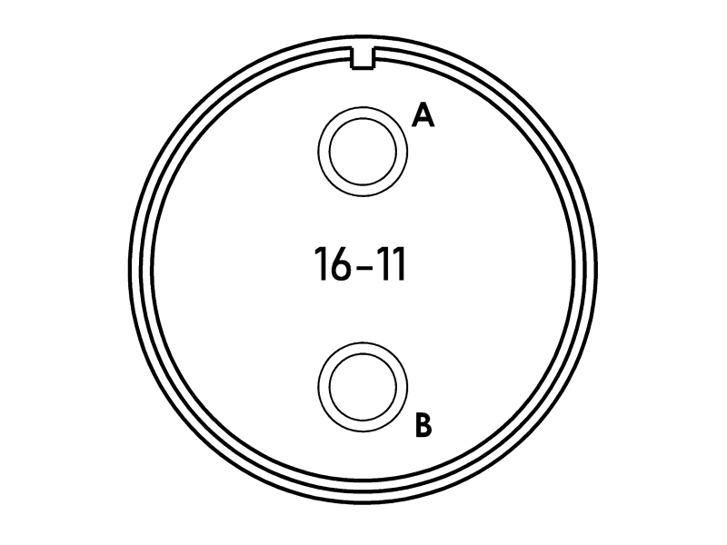 Конектор VG95234N1-16-11PN CA3100E16-11PB-15