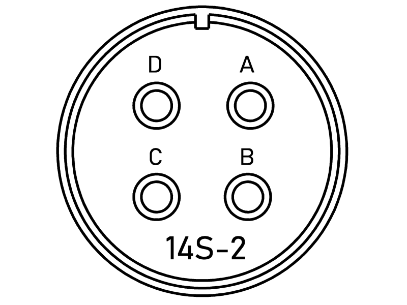 Конектор VG95234G-14S-2SN CA3106E14S-2SB-02 Конектор VG95234G-14S-2SN CA3106E14S-2SB-02