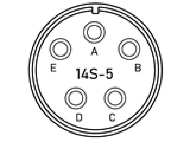 Конектор 97B4106G-14S-5P-B1